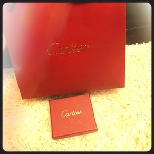 Cartier bag and box